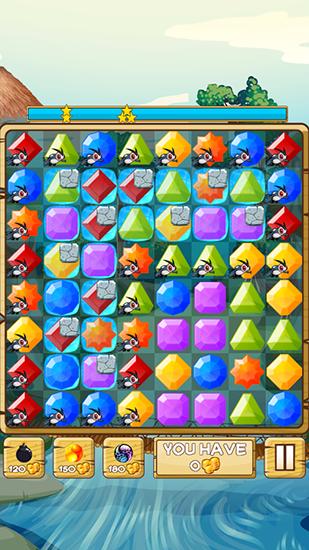 River jewels: Match 3 puzzle screenshot 1