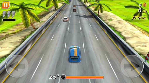 Road: Car chase. Outta lane screenshot 1