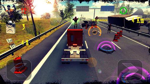 Road fury: Zombies 3D screenshot 2