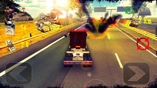 Road fury: Zombies 3D screenshot 3