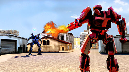 Robot war revolution online screenshot 1
