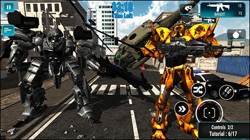 [Game Android] Robot warrior battlefield