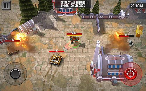 Robots battle arena: Mech shooter screenshot 3