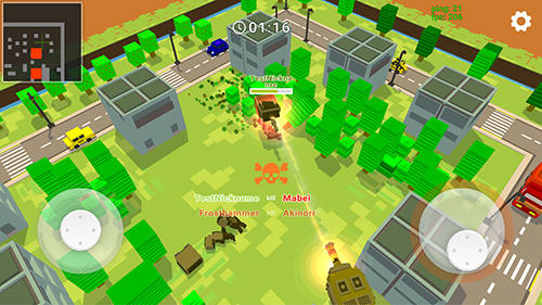 Robots war online screenshot 2