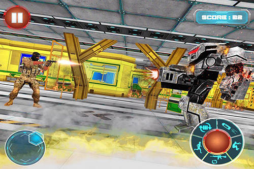 Robots war space clash mission screenshot 3