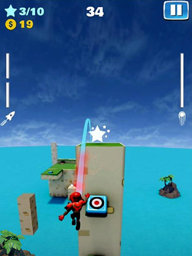 Rocket riders: 3D platformer screenshot 1