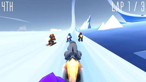 Rocket ski racing screenshot 2