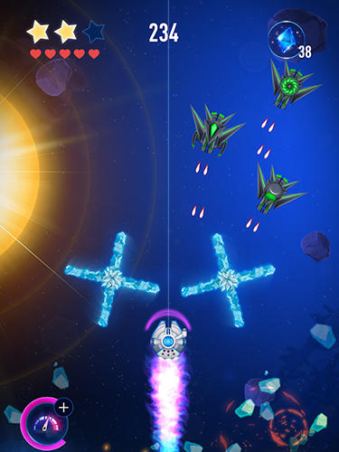 Rocket X: Galactic war screenshot 2