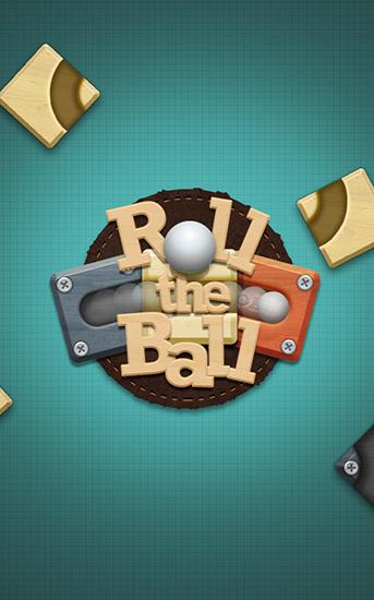 Roll the ball: Slide puzzle poster