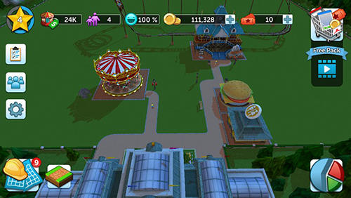 Roller coaster tycoon touch screenshot 1