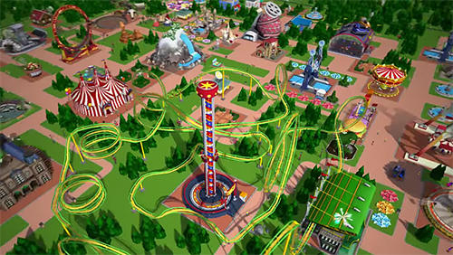 Roller coaster tycoon touch screenshot 3