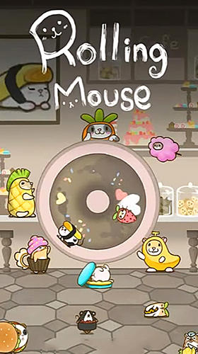 Rolling mouse: Hamster clicker poster