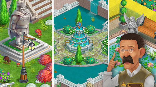 Royal garden tales: Match 3 castle decoration screenshot 1
