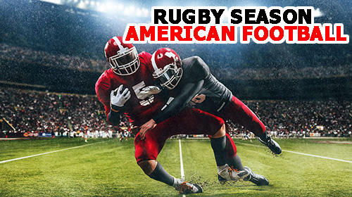 Rugby season: American football poster