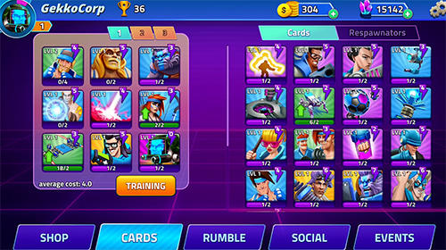Rumble heroes screenshot 1