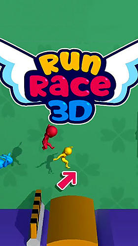 Run race 3D poster