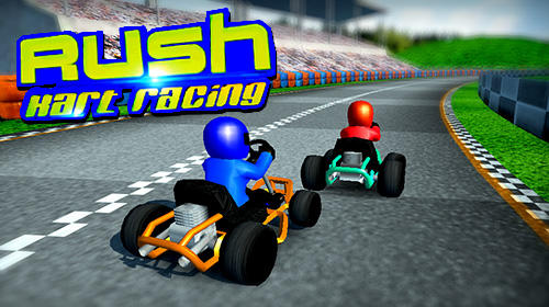 Rush kart racing 3D poster
