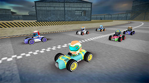 Rush kart racing 3D screenshot 3