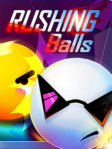Rushing balls poster