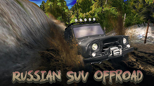 Russian SUV offroad simulator poster
