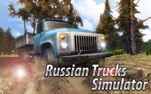 Russian trucks offroad 3D poster