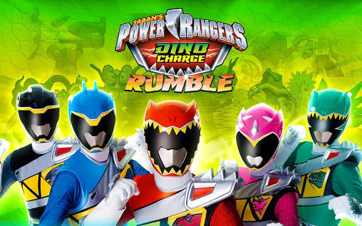 Saban's power rangers: Dino charge. Rumble poster