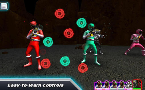 Saban's power rangers: Dino charge. Rumble screenshot 1