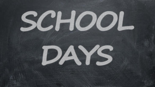 School days poster