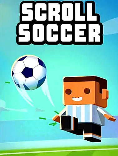 Scroll soccer poster