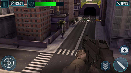 Scum killing: Target siege shooting game screenshot 1
