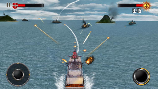 Sea battleship combat 3D screenshot 2