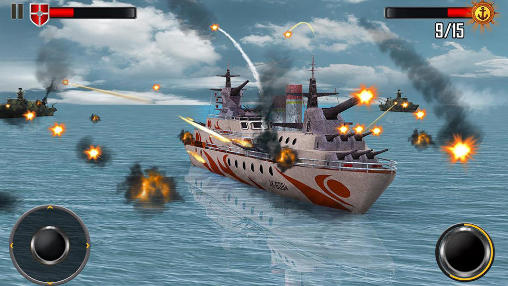 Sea battleship combat 3D screenshot 3