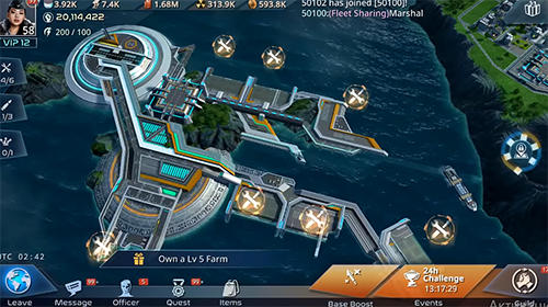Sea fortress: Epic war of fleets screenshot 3