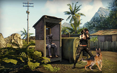 Secret agent Lara: Frontline commando TPS screenshot 1