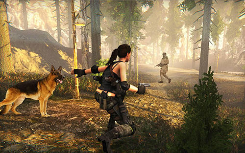 Secret agent Lara: Frontline commando TPS screenshot 3