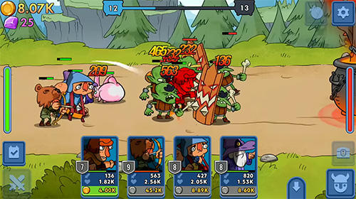 Semi heroes: Idle RPG screenshot 2