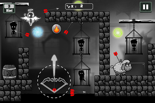 Shadow archer fight: Bow and arrow games screenshot 3