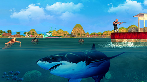 Shark simulator 2018 screenshot 2