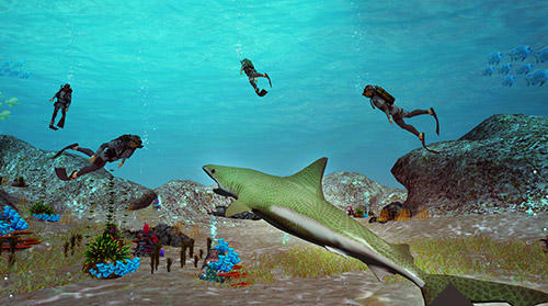 Shark simulator 2018 screenshot 3
