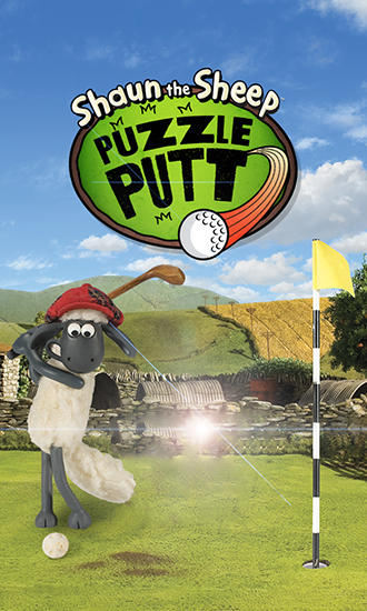 Shaun the sheep: Puzzle putt poster