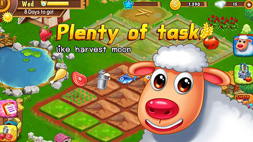 Sheep farm story 2: Township. Farm harvest saga screenshot 3