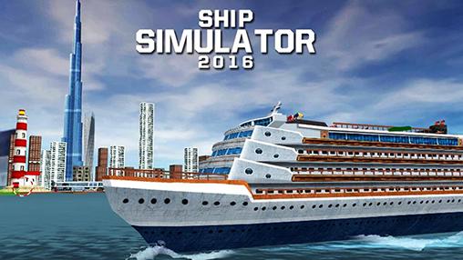Ship simulator 2016 poster