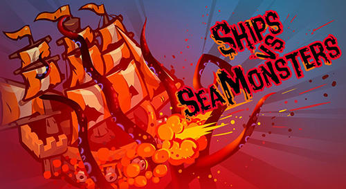 Ships vs sea monsters poster