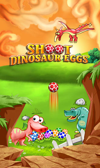 Shoot dinosaur eggs poster