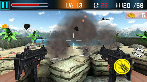 Shoot war: Gun fire defense screenshot 3