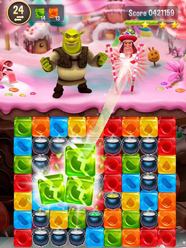 Shrek sugar fever screenshot 2