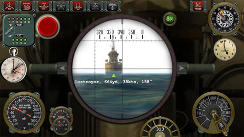 Silent depth: Submarine sim screenshot 2