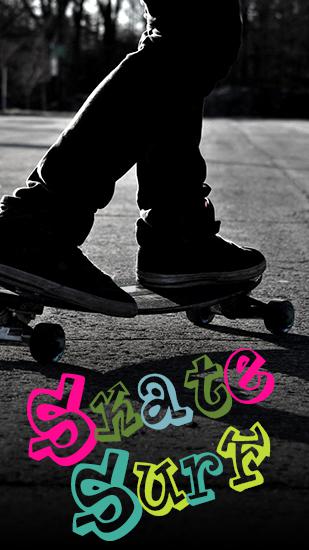 Skate surf poster