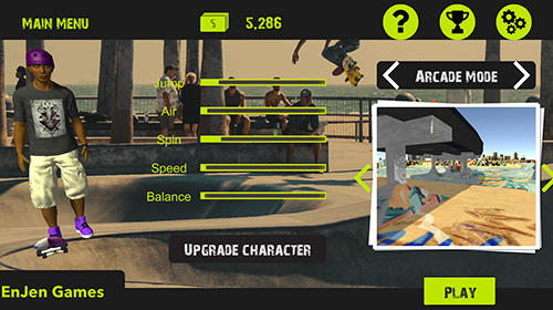 Skateboard freestyle extreme 3D 2 screenshot 1
