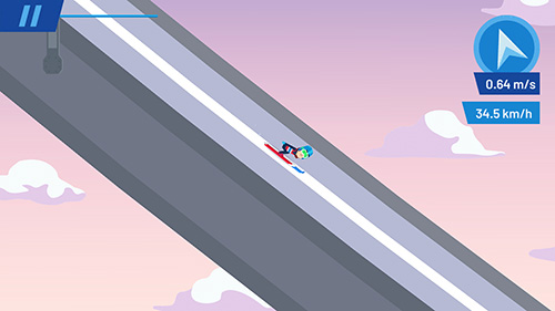 Ski jump challenge screenshot 2